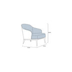 Chairs for Living Room Sofa Chair Lounge Chair Linen Fabric Accent Chair Upholstered Armchair Bedroom Chair Couches Chairs